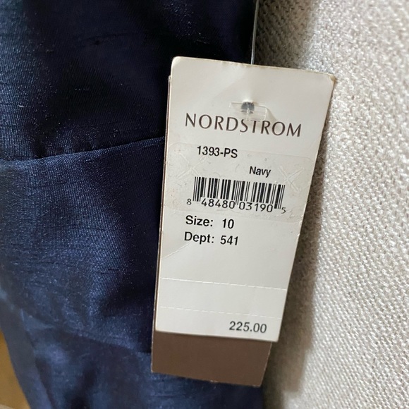 Jenny Yoo Navy Bridesmaid Dress NWT size 10 - Picture 8 of 9